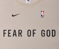 Fear of God x Nike Warm Up T-shirt Oatmeal Size Small BRAND NEW