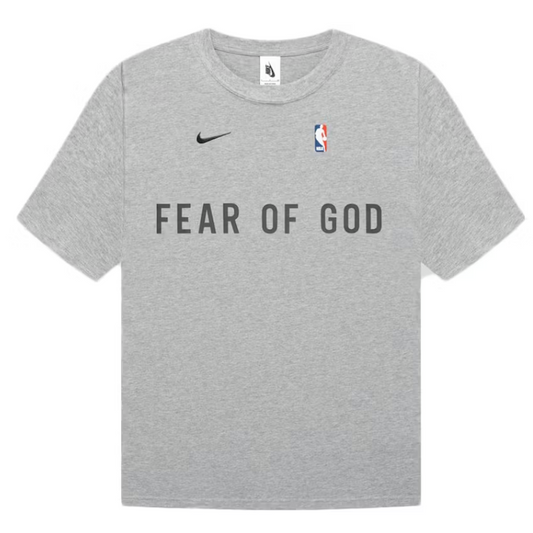Fear of God x Nike Warm Up T-shirt Dark Heather Grey Size XL BRAND NEW