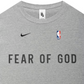 Fear of God x Nike Warm Up T-shirt Dark Heather Grey Size Small BRAND NEW