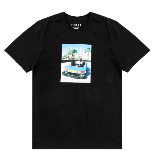 Nike Air Jordan Mens Photo Tee Black Size Large BRAND NEW