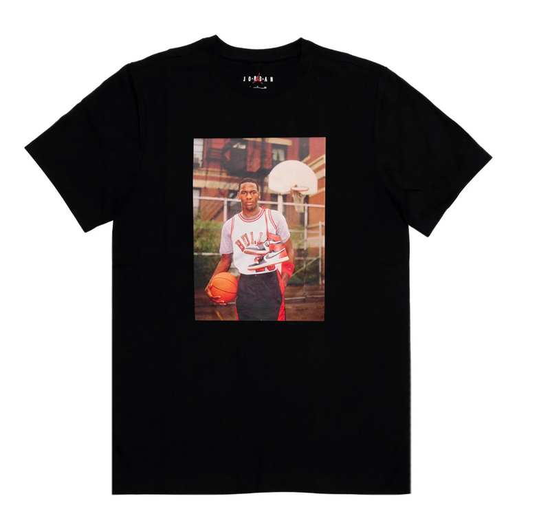 Nike Jordan Brand Photo Short Sleeve Crew Black Men's Size XL BRAND NEW