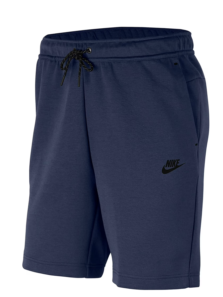 Nike Sportswear Tech Fleece Mens Shorts Navy Size Small CU4503-410 BRAND NWT