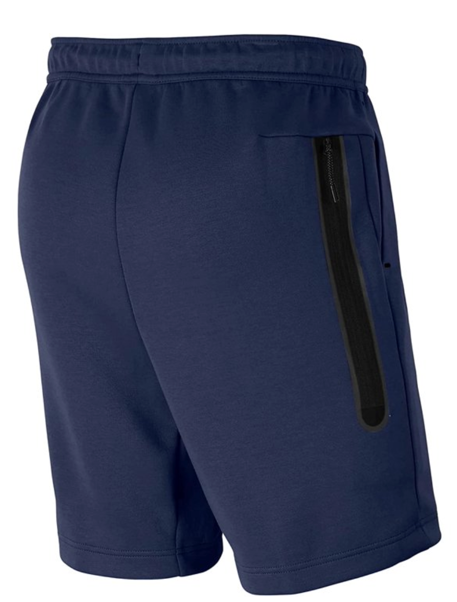 Nike Sportswear Tech Fleece Mens Shorts Navy Size Small CU4503-410 BRAND NWT
