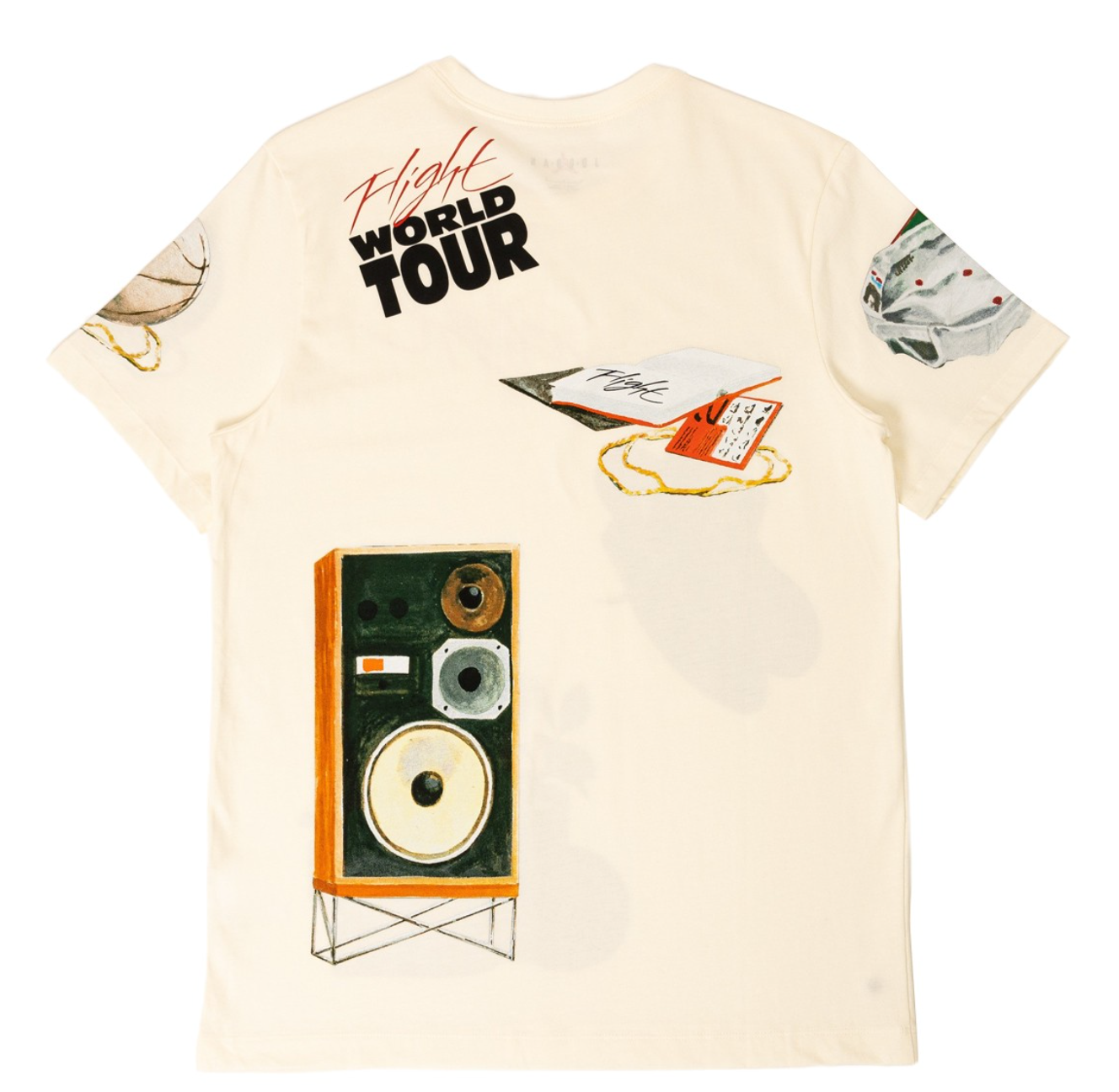 Jordan Men Flight Artist Series Tee Sail Size XS BRAND NWT