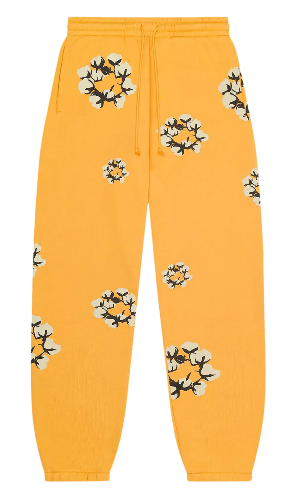 Denim Tears X CPFM 'Cactus Tears' Yellow Wreath Sweatpants LG