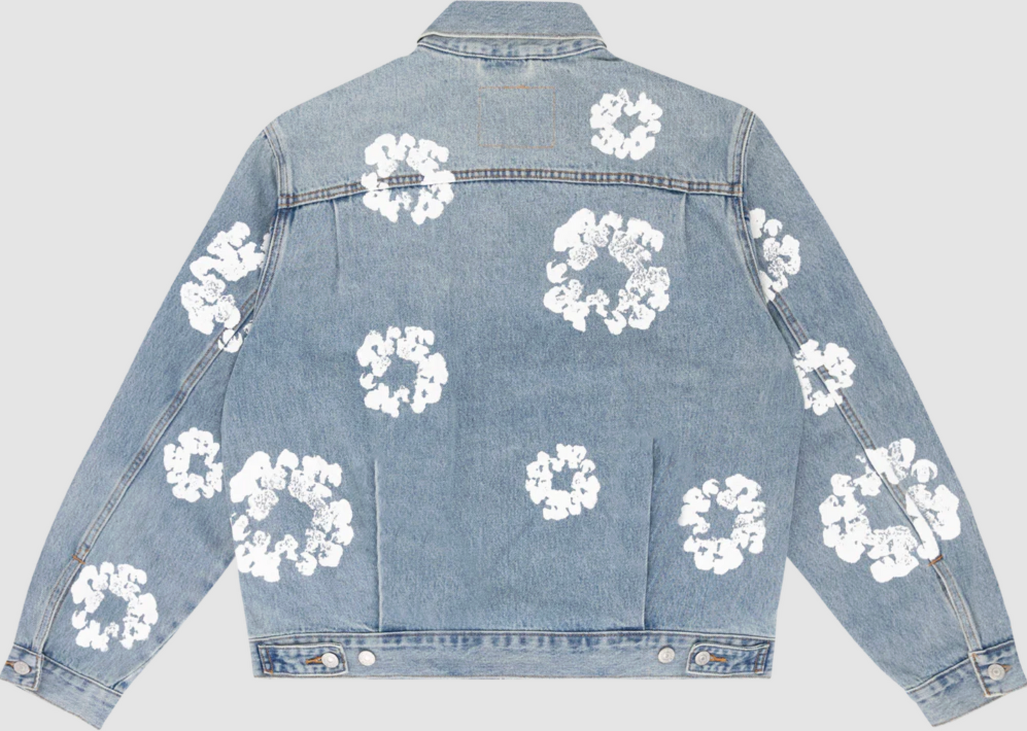 Denim Tears X Levi's 'All Over Wreath' Denim Jacket XXL