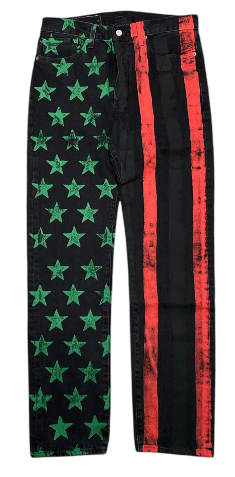 Denim Tears X CPFM Levi's '4th Of July' Black Denim Jeans 27