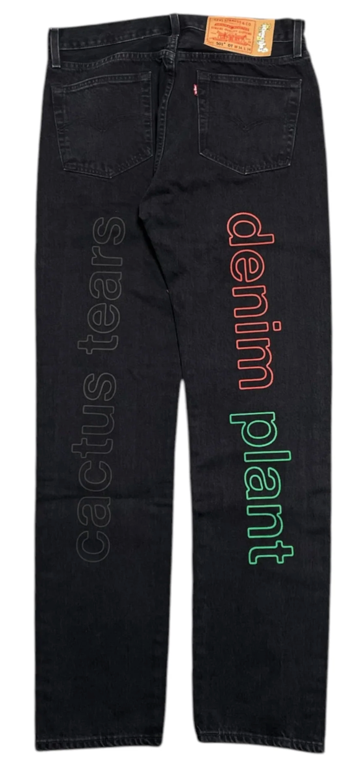 Denim Tears X CPFM Levi's '4th Of July' Black Denim Jeans 27