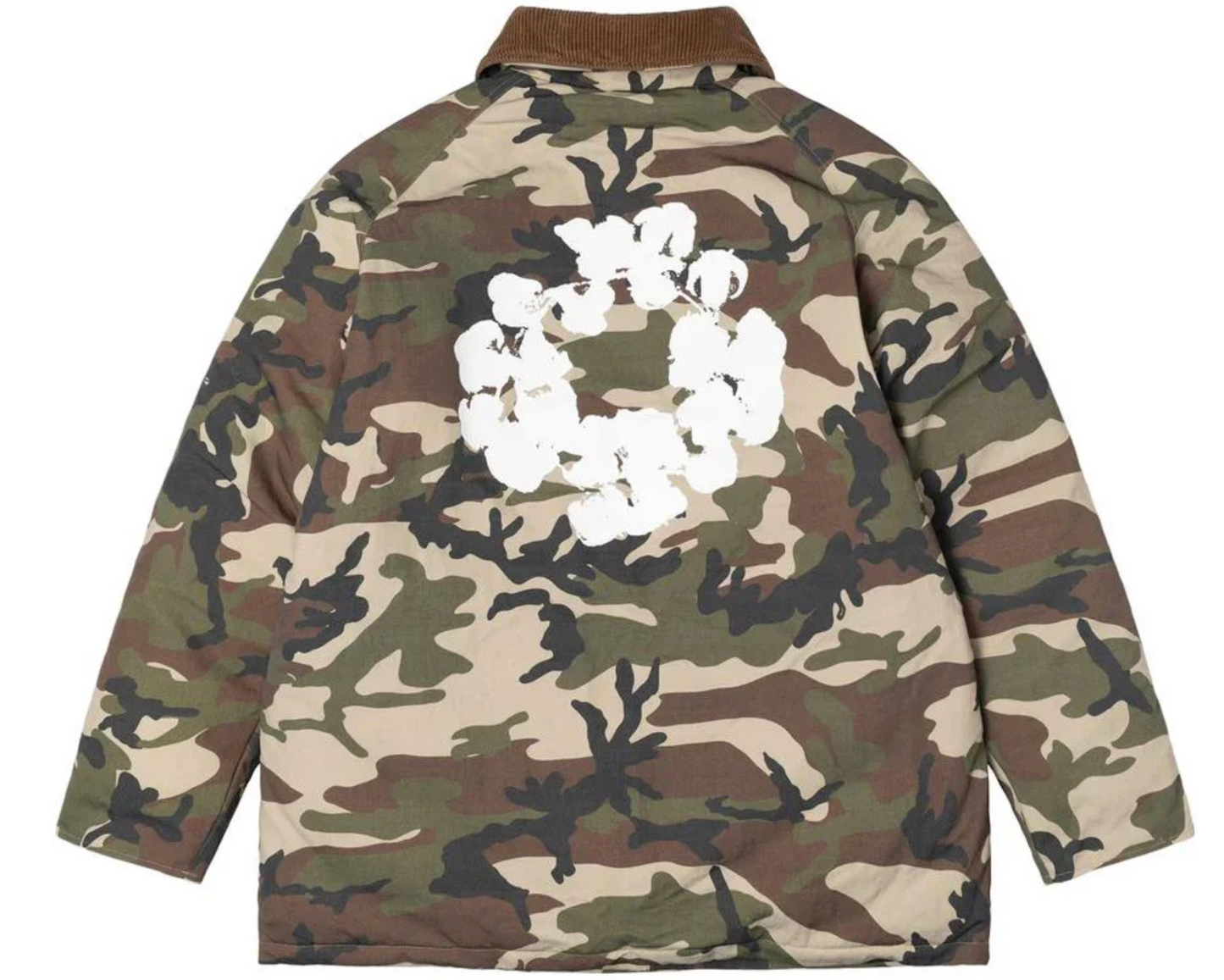 Denim Tears X Stussy RipStop Camo Down Jacket Size XL