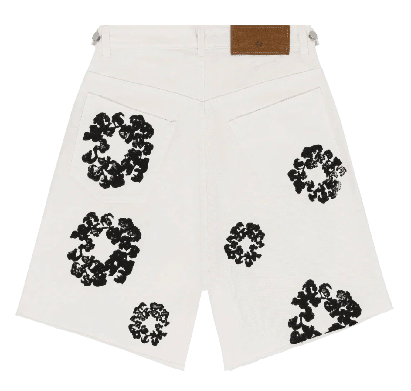 Denim Tears The Cotton Wreath White Jean Short Size XL