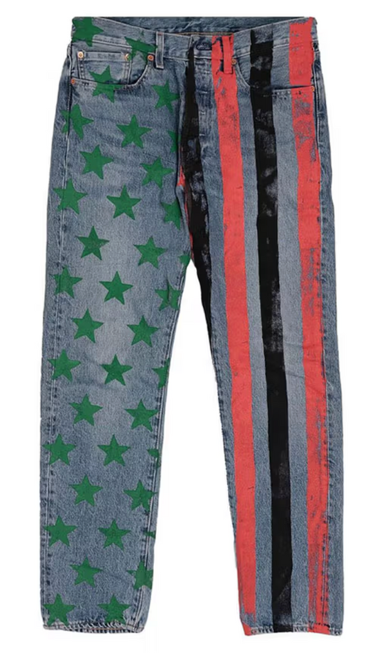 Denim Tears X CPFM Levi's '4th Of July' Indigo Denim Jeans 26