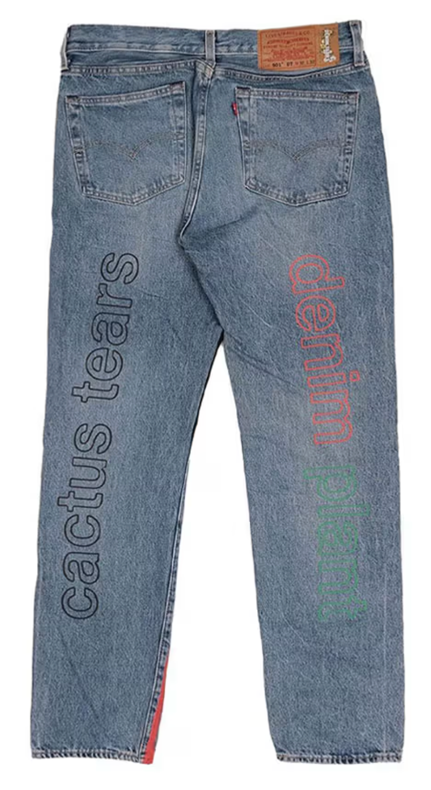 Denim Tears X CPFM Levi's '4th Of July' Indigo Denim Jeans 36