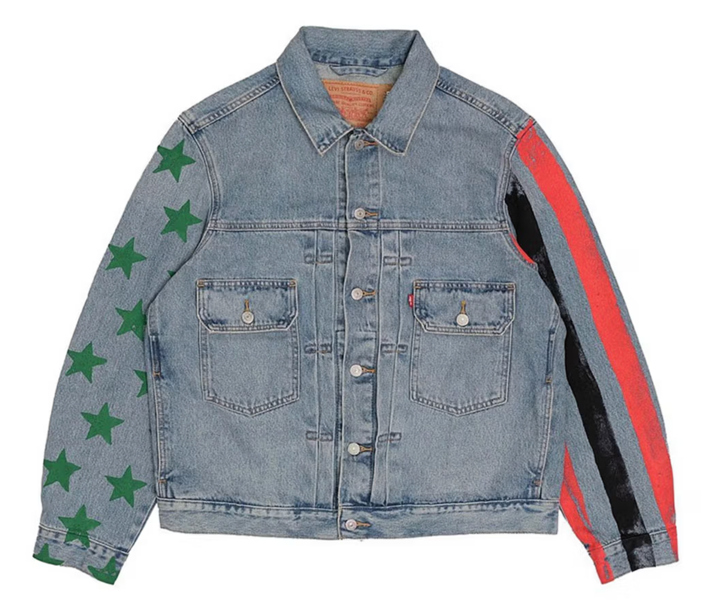 Denim Tears X CPFM Levi's '4th Of July' Indigo Denim Jacket SM
