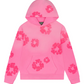 Denim Tears Mono Cotton Wreath Pink Hoodie Size LG