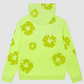 Denim Tears Mono Cotton Wreath Neon Green Hoodie Size LG