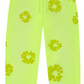 Denim Tears Mono Cotton Wreath Neon Green Sweatpants SM