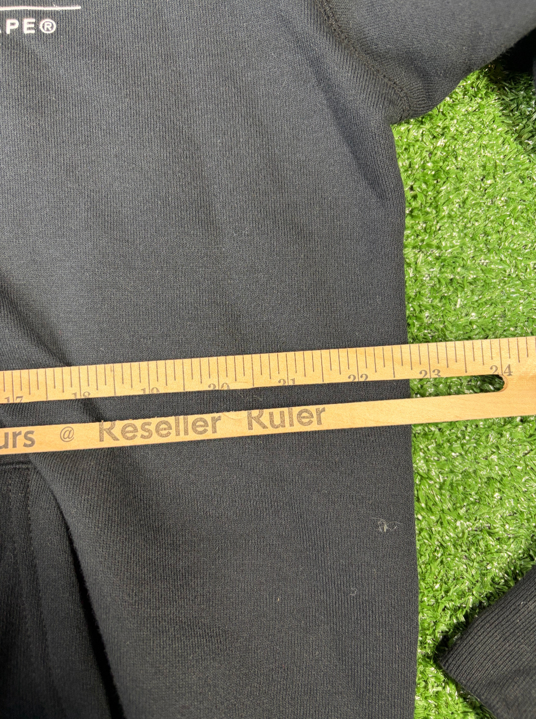 BAPE x E.T. Ape Head Full Zip-Up Black Hoodie XL