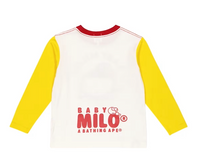 Bape Kids Baby Milo Sleep On Cloud L/S Tee White Size 140 K
