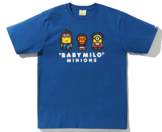 Bape Kids x Minion Baby Milo 02 Tee Blue Size 140 K