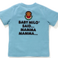 Bape Kids Baby Milo Watermelon Summer Tee Blue Size 140 K