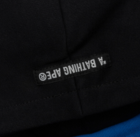 Bape Kids Bape Logo Layered Baseball Sweatshirt Blue Size 140 K