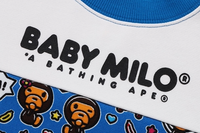 Bape Kids Baby Milo Speech Crewneck Blue Size 140 K