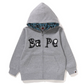 Bape Kids x Chocomoo Zip Hoodie Grey Size 140 K