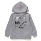 Bape Kids x Chocomoo Zip Hoodie Grey Size 140 K