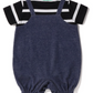 Bape Kids Baby Milo Salopette Layered Navy Romper Size 80