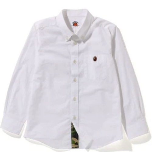 Bape Kids ABC Camo Shirt Jr White SIze 150 K