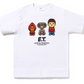 Bape Kids x E.T. Baby Milo Tee White Size 120 K