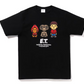 Bape Kids x E.T. Baby Milo Tee Black Size 130 K