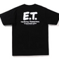 Bape Kids x E.T. Baby Milo Tee Black Size 130 K