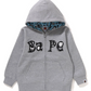 Bape Kids X Chocomoo Grey Full Zip Hoodie Size 90