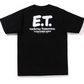 Bape Kids x E.T. Baby Milo Tee Black Size 120 K