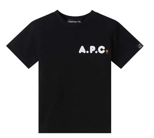 Bape Kids x A.P.C. Milo On APC Tee Black Size 120 K