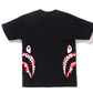 Bape Kids ABC Camo Side Shark Tee Black & Pink Size 120 K