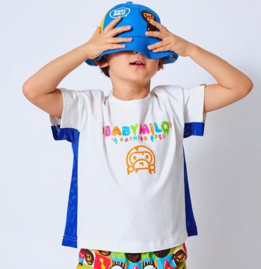 Bape Kids Baby Milo Loose Fit Tee White Size 120 K