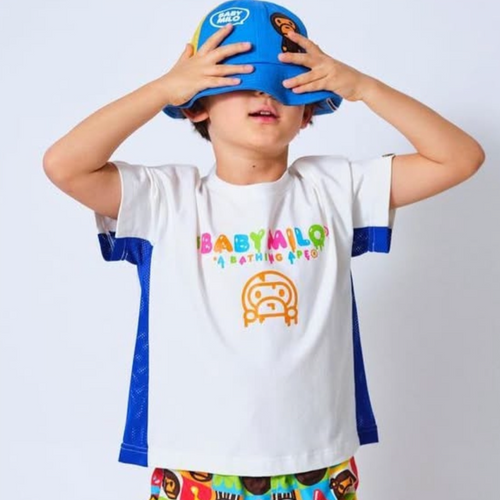 Bape Kids Baby Milo Loose Fit Tee White Size 120 K