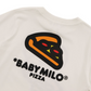 Bape Kids Milo Pizza L/S Tee White Size 110 K
