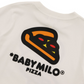Bape Kids Milo Pizza L/S Tee White Size 130 K