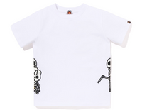 Bape Kids Glow In The Dark Bone Dinosaur Tee White Size 120 K