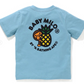 Bape Kids Baby Milo Pineapple Tee Blue Size 120 K