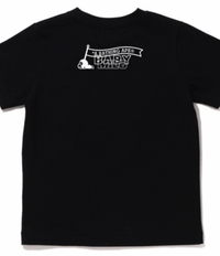 Bape Kids Baby Milo Black Goal T-Shirt Size 90