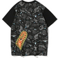 Bape Kids WGM Shark Black Side Shark Pocket T-Shirt Size 130