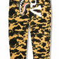 Bape X Mastermind Shark Camo Yellow Slim Sweatpants Size XXL