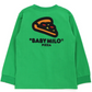 Bape Kids Baby Milo Pizza L/S Tee Green Size 120 K