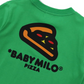 Bape Kids Baby Milo Pizza L/S Tee Green Size 120 K