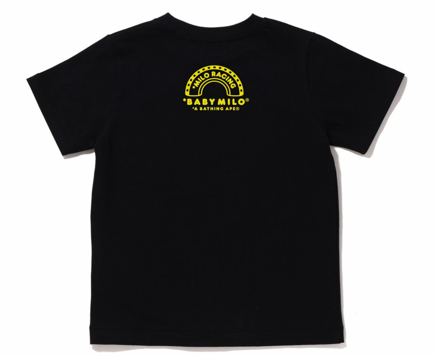 Bape Kids Baby Milo Black Racing T-Shirt #5 Size 90