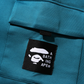 Bape Wide Fit Double Knit Blue Cargo Shorts Size Large